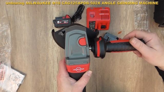 Unboxing MILWAUKEE M18 Angle Grinder CAG125XPDB 502X 5.0Ah - Bob The Tool Man смотреть онлайн