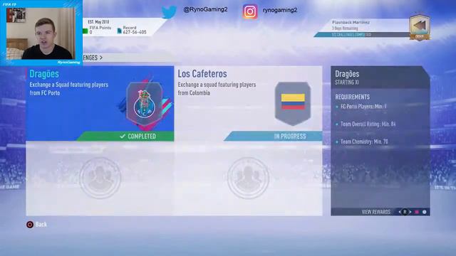 FLASHBACK JACKSON MARTINEZ SBC!! - FIFA 19 Ultimate Team Road To Glory Episode 90