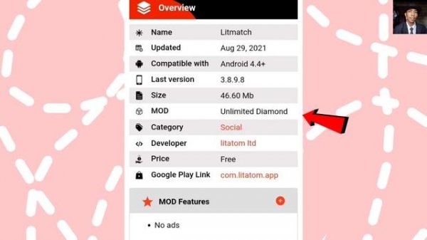 LITMATCH 2022 VIP MOD APK, BUGS ALL ITEM, NO ADS, UNLIMITED DIAMOND MOD FREE IN LITMATCH TUTORIAL