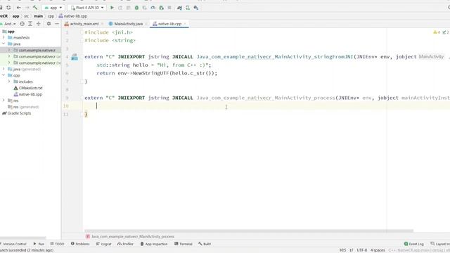 Android NDK C++ App | Java ↔ C++ | Step-by-Step Explanation смотреть онлайн