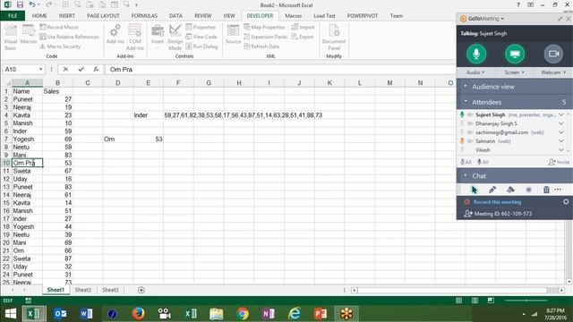 Make a VBA Formulas in Excel 2016 - VBA Macros Training in hindi with Sujeet Kumar смотреть онлайн