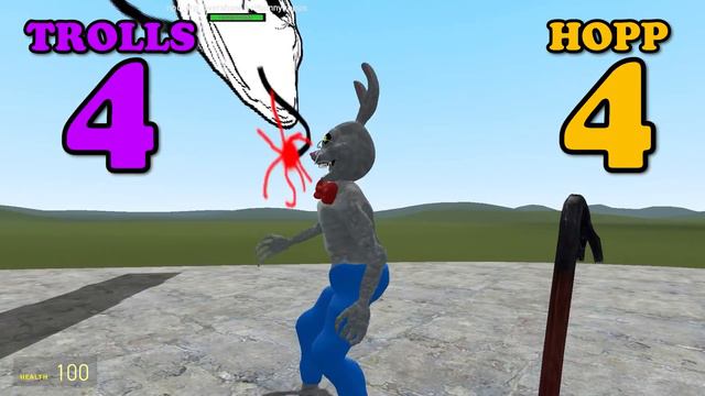 MR.HOPP vs TROLLS! (Garry's Mod) смотреть онлайн