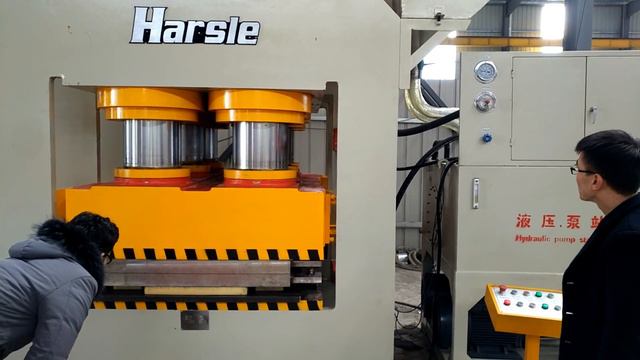 customer from Turkmenistan to inspect their hydraulic door skin embossing machine 2500T смотреть онлайн