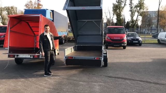 Сравниваем Прицеп ССТ и Прицеп Экспедиция в Беларуси. Обзор прицепов. смотреть онлайн