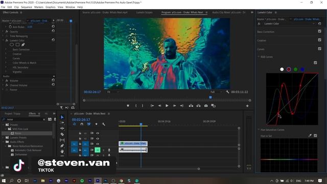 How to Create a THERMAL VIDEO EFFECT - Music Video Effects (Premiere Pro CC Tutorial) смотреть онлайн