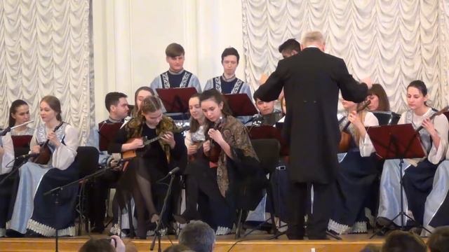 2017.03 Дуэт с Викой и Серебряными Струнами. Белый зал Политеха. "Тустеп" смотреть онлайн