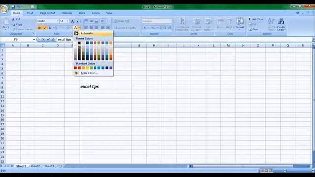 EXCEL TIPS USE FORMAT PAINT IN EXCEL смотреть онлайн