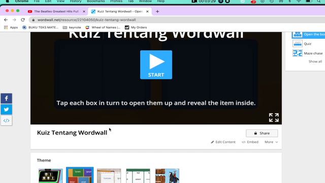 Tutorial Wordwall HD 1080p смотреть онлайн