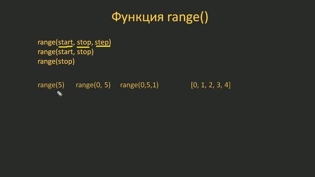 #22. Оператор цикла for. Функция range() | Python для начинающих смотреть онлайн
