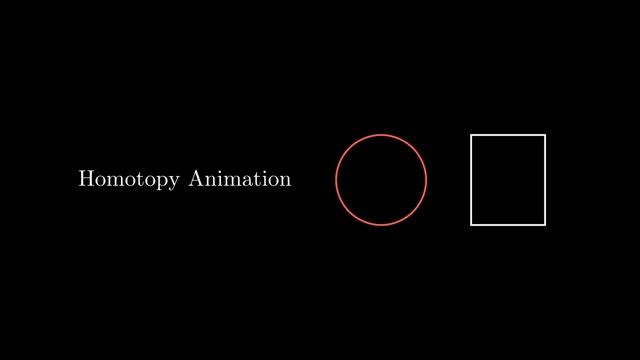 Animation Class: Homotopy смотреть онлайн