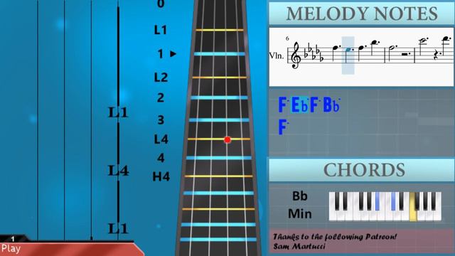 How to play The X Files Theme by Mark Snow on Violin (Tutorial) смотреть онлайн