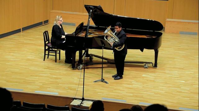 Sonata No. 6 in G Major by B Marcello for Euphonium Baritone смотреть онлайн