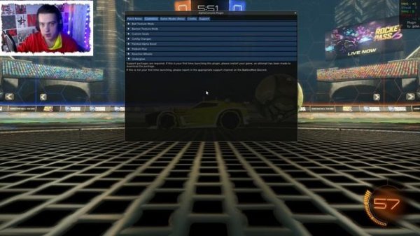 НАКОНЕЦ-ТО Bakkes Mod+Alpha Console(Rocket League)