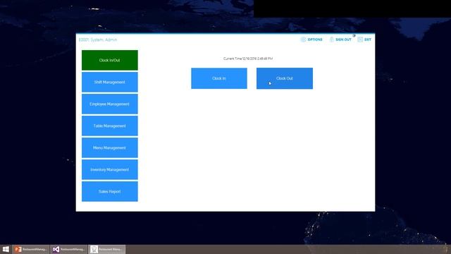 Restaurant Management Demo смотреть онлайн