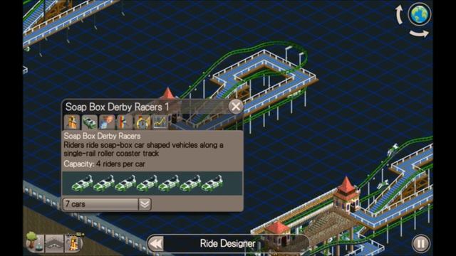 Roller Coaster Tycoon Classic - Tutorial - Oval смотреть онлайн