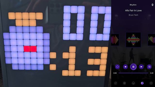 PROGRAMMABLE LED SIGN - iDotMatrix LED Pixel Art Display Review смотреть онлайн