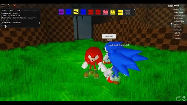 Sonic Boom Roleplay on Roblox смотреть онлайн