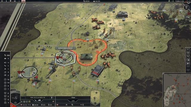 Panzer Corps 2 [#1.11: Kharkov42 Part 1 смотреть онлайн