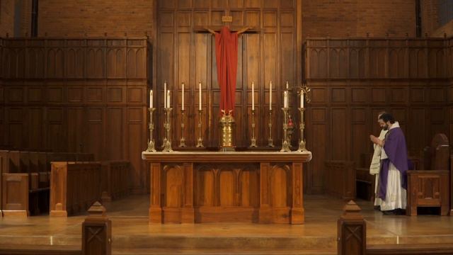Mass for the Fifth Sunday in Lent смотреть онлайн