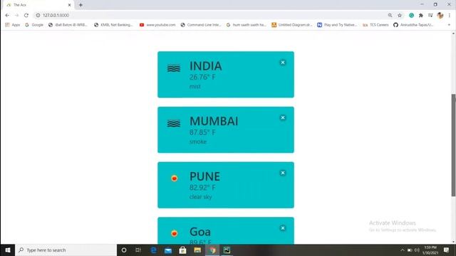 Mini Project Weather App using Django Framework With Source Code | The ACX смотреть онлайн