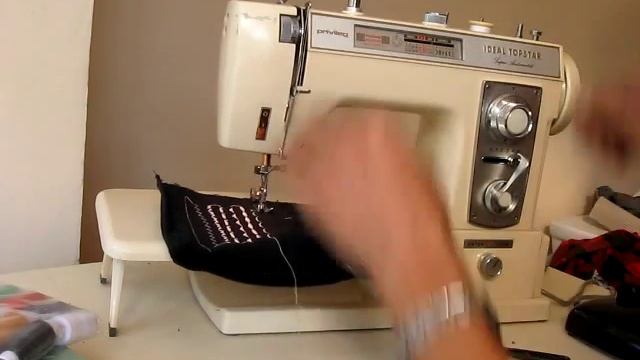 Sewing machine Швейная машина Ideal Topstar 875 test хб ткань смотреть онлайн