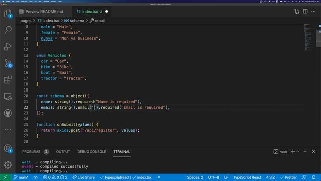 React Form Validation with Yup - Easy! смотреть онлайн