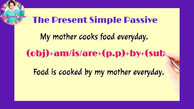 المبنى للمجهولThe present Simple Passive,ثالثة إعدادى٢٠٢٢،الترم الثانى،English Grammar смотреть онлайн