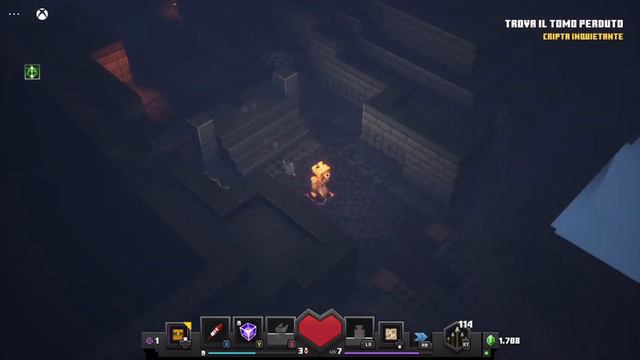Com'è MINECRAFT DUNGEONS - Gameplay ITA Xbox Cloud Gaming (Game Pass) смотреть онлайн