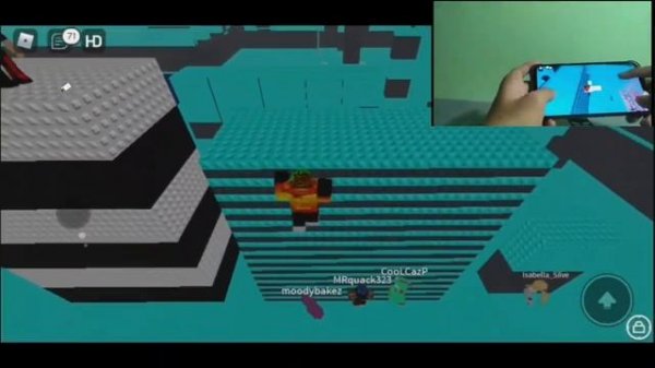 How to WALL HOP on MOBILE (Roblox Wall Hop Tutorial)