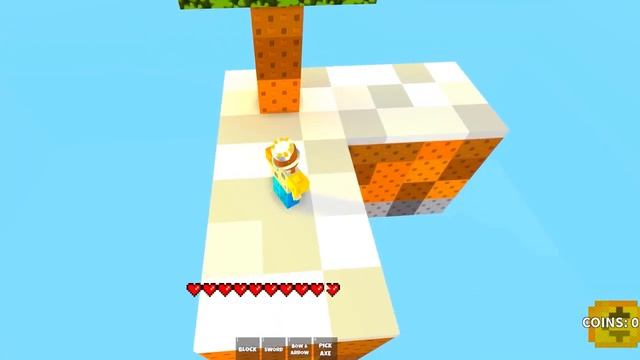 ВЫЖИВАНИЕ НА ОСТРОВАХ SKYWARS ROBLOX! Нуб ПЕРВАЯ ПОБЕДА как МАЙНКРАФТ! Папа Роблокс смотреть онлайн