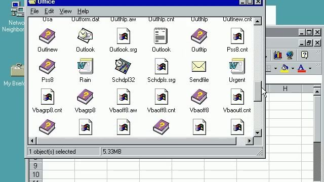 Using Windows NT 3.51's newshell beta2 смотреть онлайн