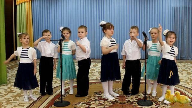 Песенка "Утята" авт.Е.Попляновой, Н.Пикулевой в исполнении вокального ансамбля "Солнечные зайчики" смотреть онлайн