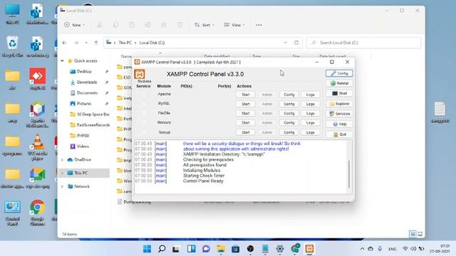 how to install XAMPP Server On windows 11 , windows 10 , windows 7 64bit /32 bit смотреть онлайн