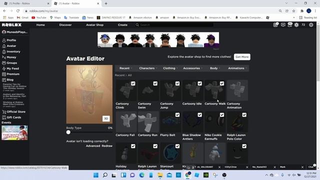 BUY ROBUX 250 (CARTOONY ANIMATION PACKAGE) ?♂️ IN ROBLOX смотреть онлайн