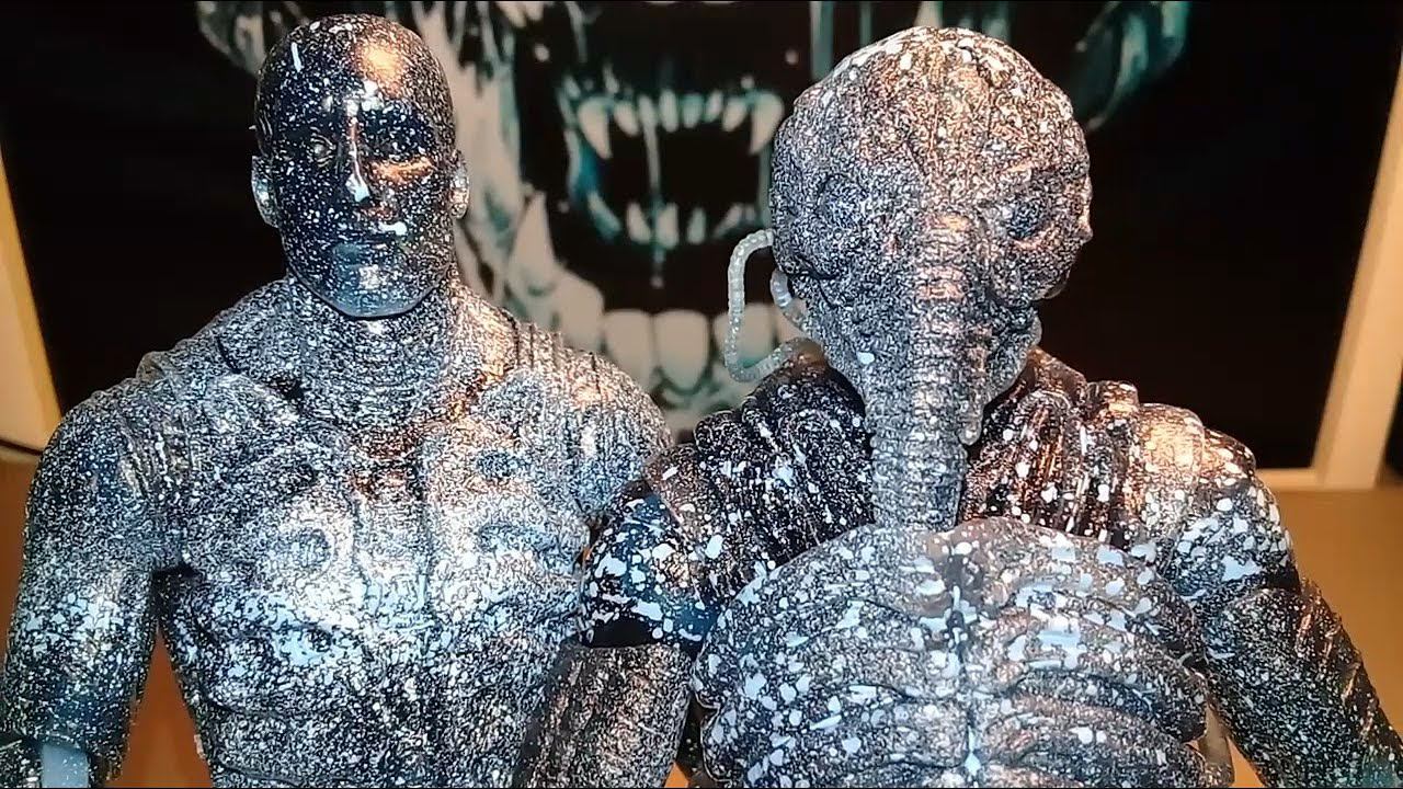 Review! 2013 Neca Holographic Engineers (Pressure and Chair Suit), Series 3, from Prometheus Film! смотреть онлайн