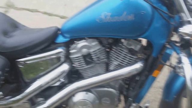 Honda Shadow VT1100 корявый супер обзор мотоцикла Honda Shadow VT1100 смотреть онлайн