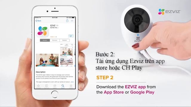 Giới thiệu và hướng dẫn cài đặt ezviz c1c 1080p смотреть онлайн