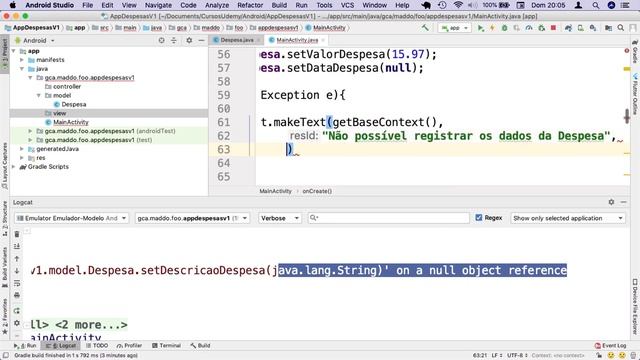 Guia Completo Android - Como usar Try Catch em Java para evitar falhas comuns Aula 31 смотреть онлайн