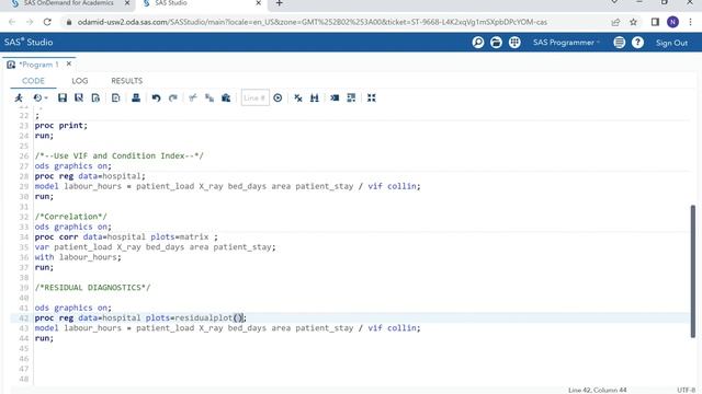 SAS tutorial | LINEARITY - RESIDUAL DIAGNOSTICS with Q-Q plots смотреть онлайн