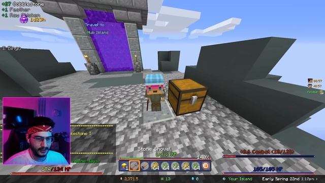 МАЙНКРАФТ, НО ЭТО УЛУЧШЕННЫЙ SKYBLOCK (МАЙНКРАФТ СКАЙБЛОК) #1