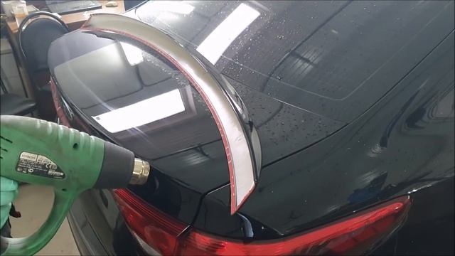 КИА РИО 4 ( kia rio 2019) СТАВИМ СПОЙЛЕР (Спойлер крышки багажника Sport Style) смотреть онлайн