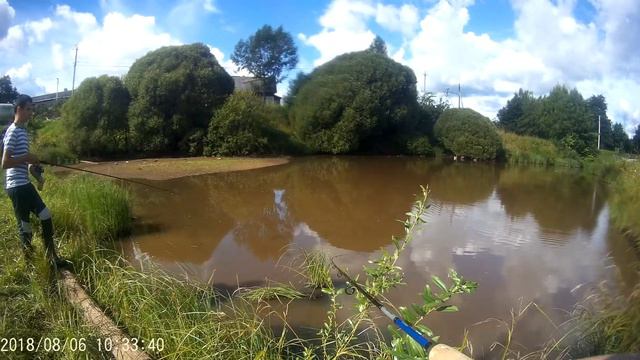 летняя рыбалка ловим щуку в пруду смотреть онлайн