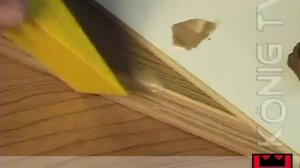 Плёнка ~ Скол на ребре ~ РЕМОНТ И РЕСТАВРАЦИЯ МЕБЕЛИ