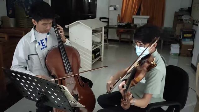 NEARER MY GOD TO THEE Instrumental Duet | Violin And Cello Duet | Second Attempt, October 21, 2021