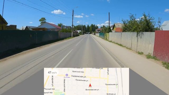 Кинель: главные улицы южной части города смотреть онлайн