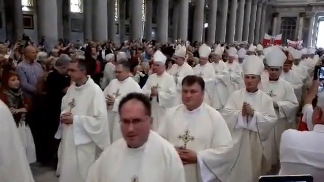 Pielgrzymka Narodowa Polaków na audiencji Jubileuszowej cz. 2 смотреть онлайн