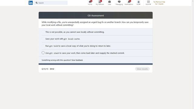Linkedin Git Assessment Test смотреть онлайн