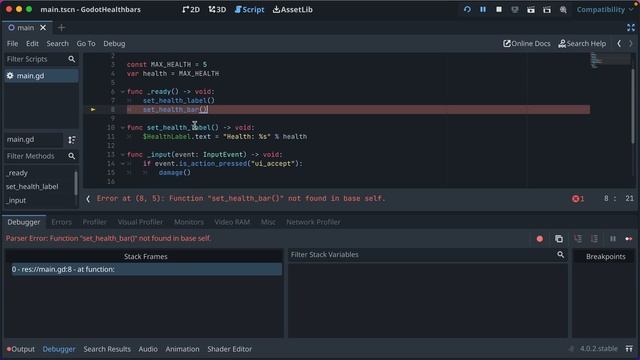 Easy Health Bars in Godot 4 смотреть онлайн