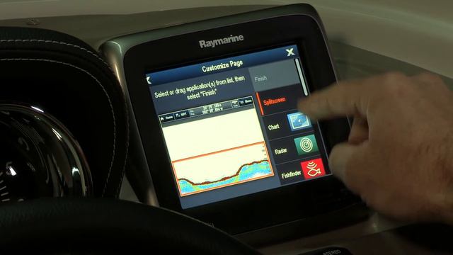 Crownline Raymarine A67 Operation смотреть онлайн