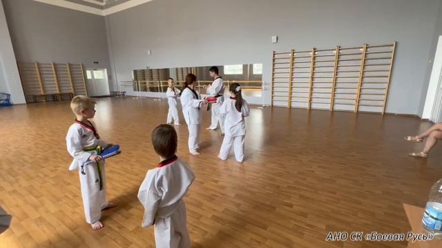 АНО СК "Боевая Русь". Детская тренировка #БоеваяРусь #тхэквондо смотреть онлайн